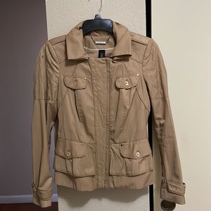 White House black market trench jacket